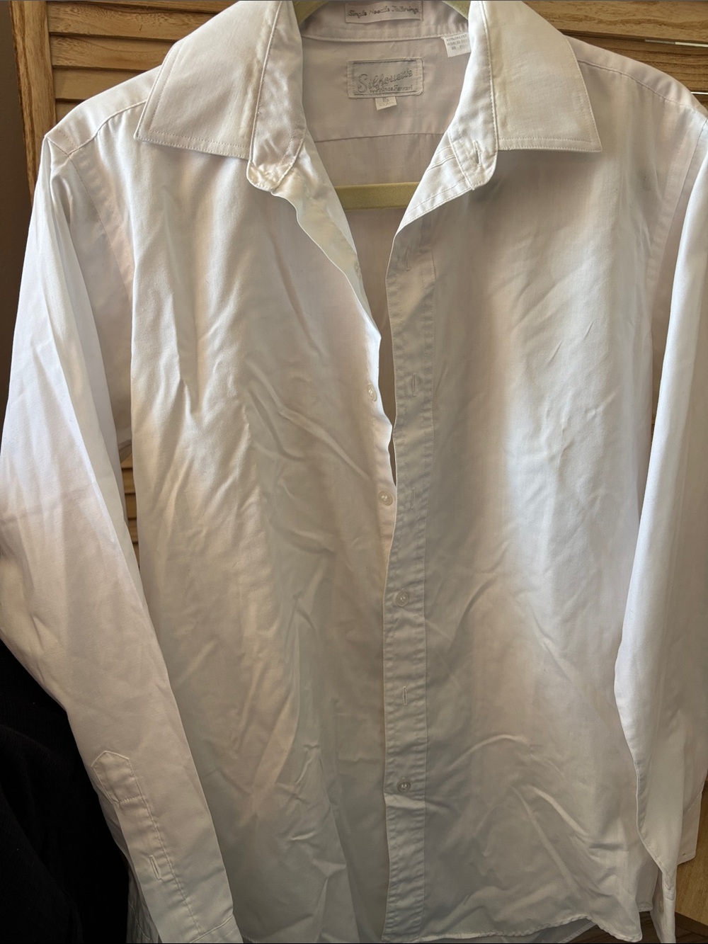 Classic Men's White Dress Shirt by Prince Ferrari 15 32/33